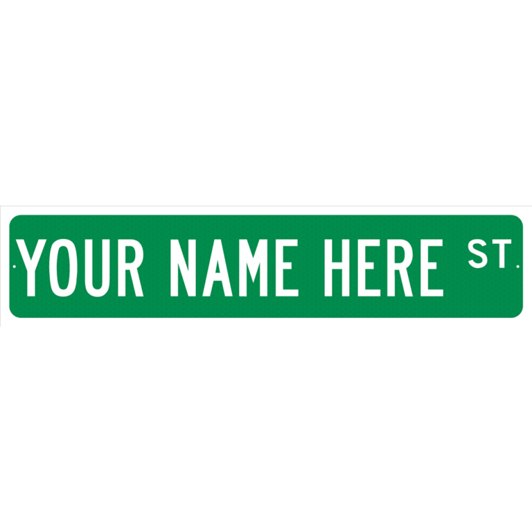 Custom Name Street Sign custom-street-name-sign