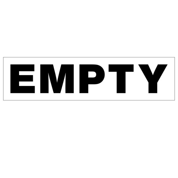 empty-sign