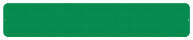 Custom Name Street Sign green-plain