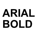 Arial Bold $0.00