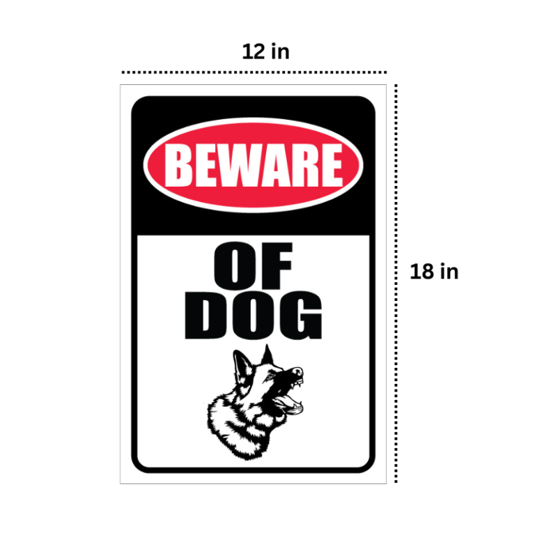 Beware of dog sign be-aware-of-dog
