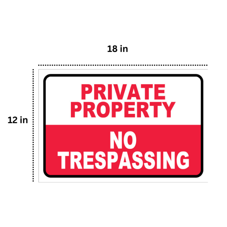 Private Property Sign private-property