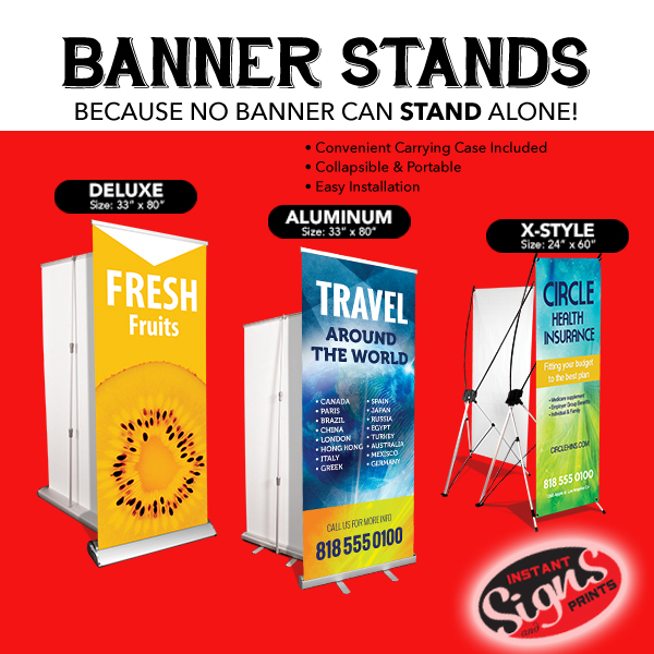 Custom banners in San Diego County Instant Signs and Prints