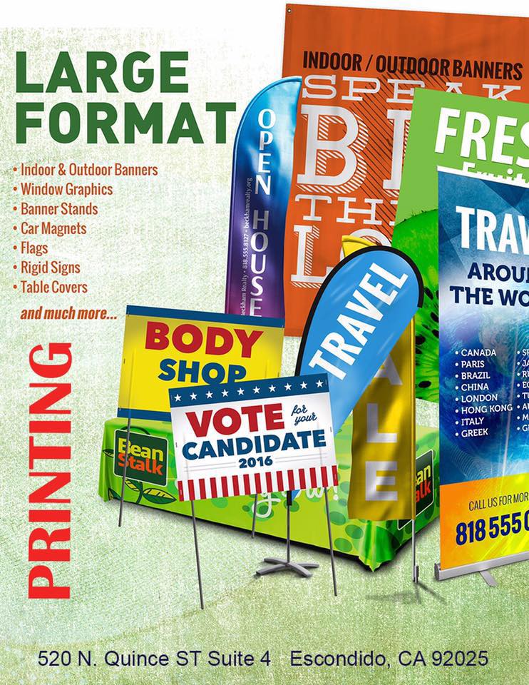 large format banners