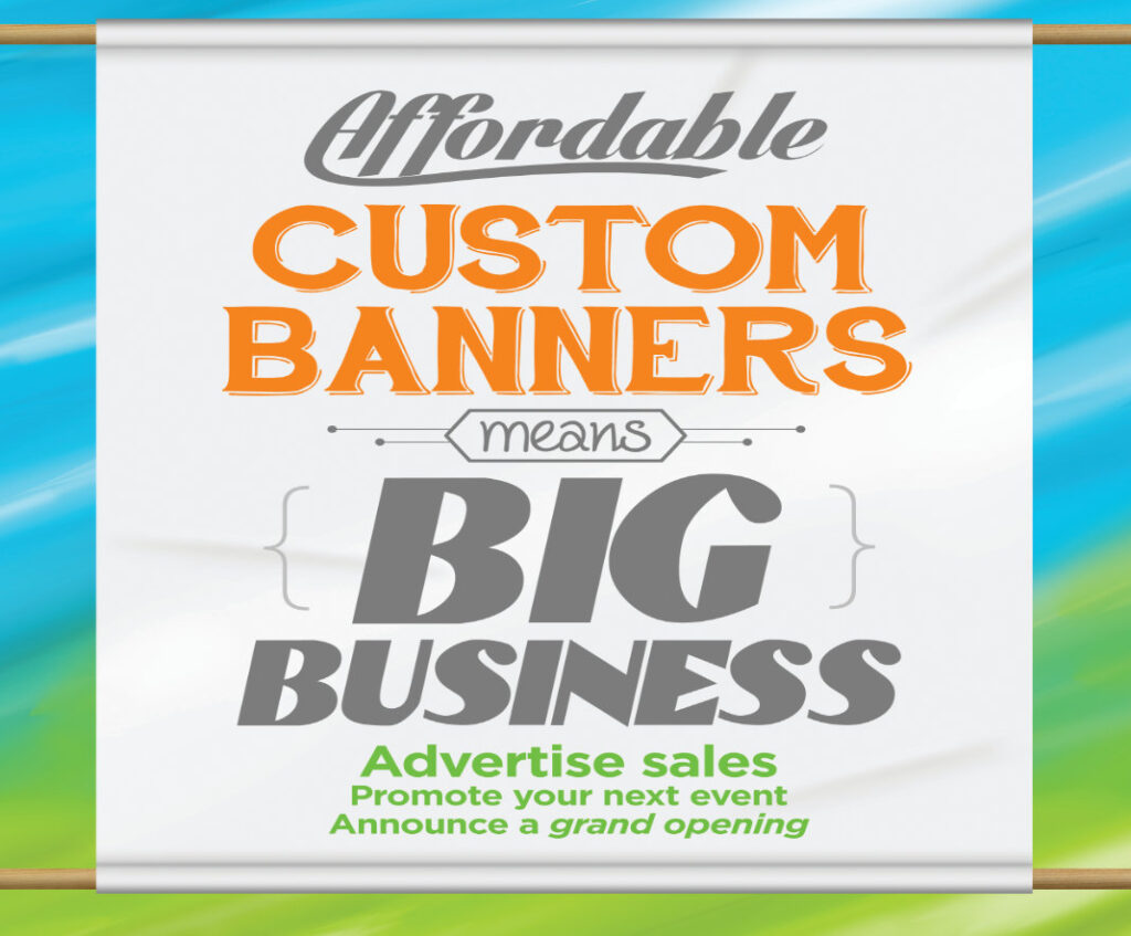 custom banners for sale